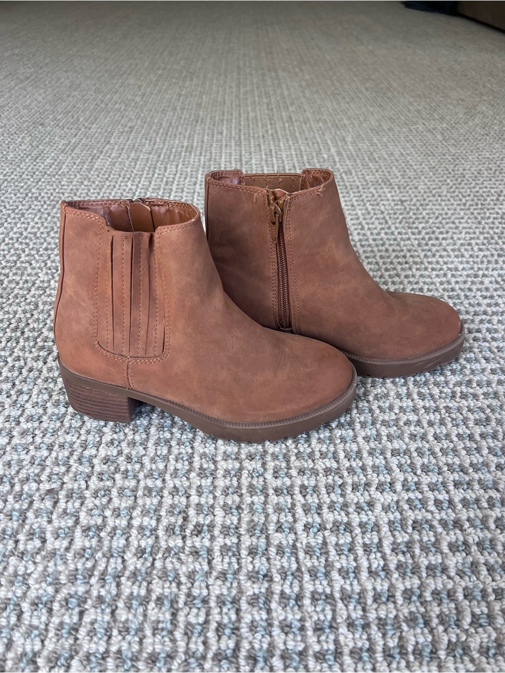 The Children's Place Girls' Brown Ankle Boots